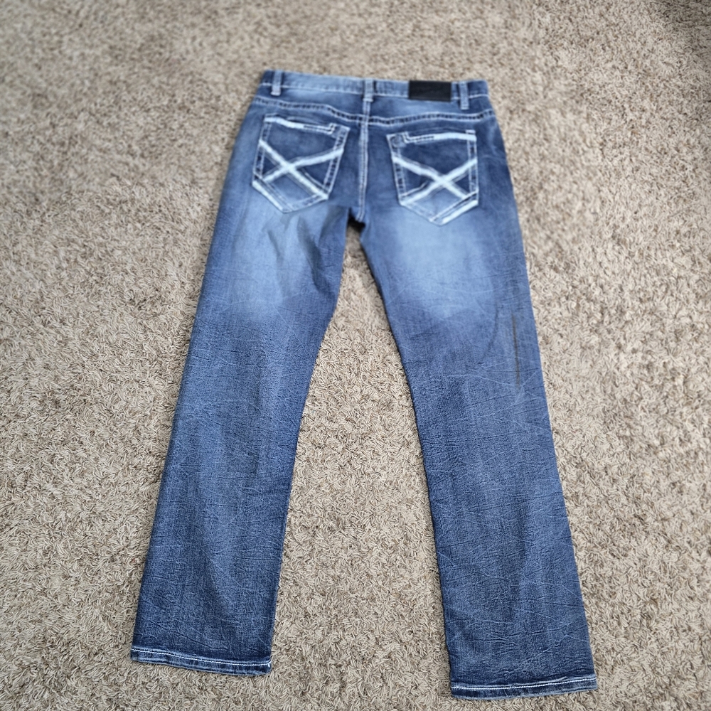 Men's Blue Jeans - Picture 2 of 5